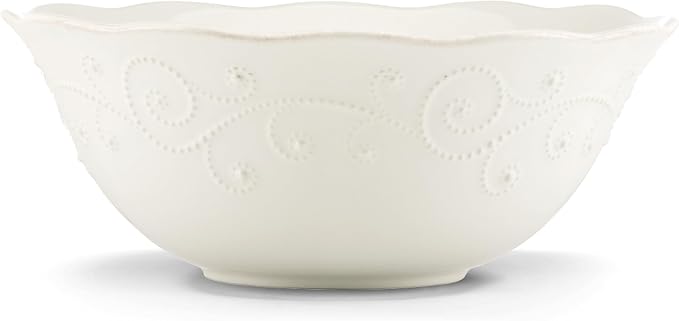 Lenox French Perle Serving Bowl, White -