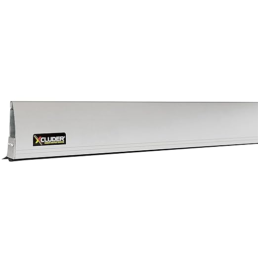 Xcluder 36" Versa-Line Rodent-Proof Door Sweep, Aluminum Cover - Seals Out Rodents and Pests, Easy to Install, Maximum Adjustability; Under-Door Seal