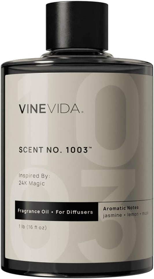 VINEVIDA (16oz) Hotel Fragrance Collection Diffuser Oil - Hotel Scents Diffusers for Home - Cold Air Diffuser Oil - Hotel Scent Essential Oil - Scent No.1003 Inspired by W Hotel