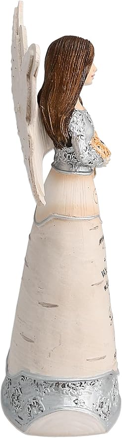 Pavilion Elements Angels Figurine - Guardian Angel Figure Display - "My Friend Wherever You Go, Whatever You Do, May This Guardian Angel Watch Over You" Printed Text, Collectibles Angel Figurines, 6"