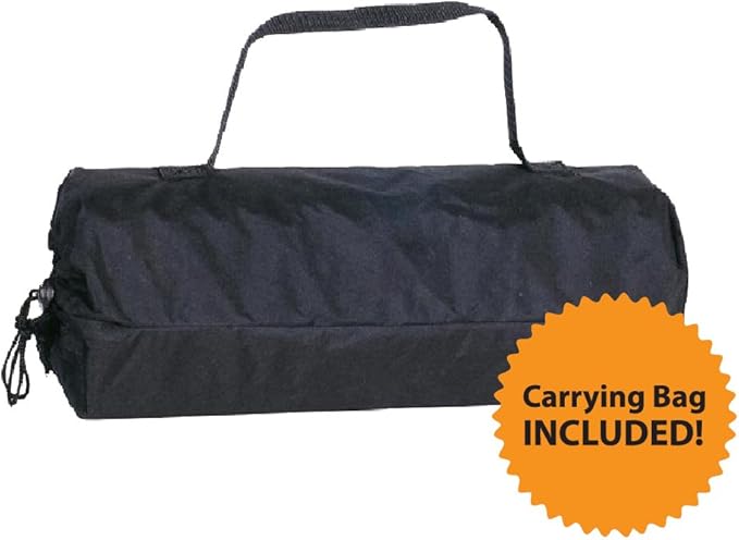 Stylish Camping 159181 9-feet by 18-feet Reversible Mat, Plastic Straw Rug, Large Floor Mat for Outdoors, RV, Patio, Backyard, Picnic, Beach, Polypropylene (PP) , Camping (Black/White)