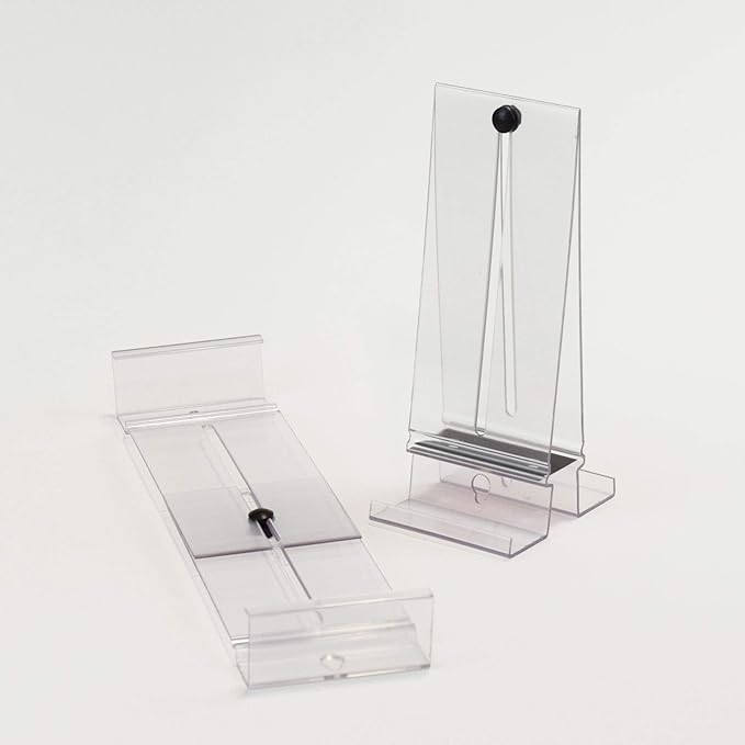 CollectorMount Comic Mount 3 Pack, Comic Book Shelf Stand or Wall Mount Display, Invisible and Adjustable