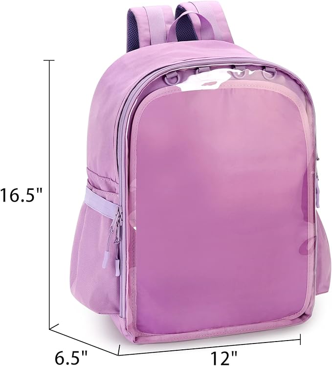 STEAMEDBUN Ita Bag Backpack with insert Pin Display Backpack for School Cosplay
