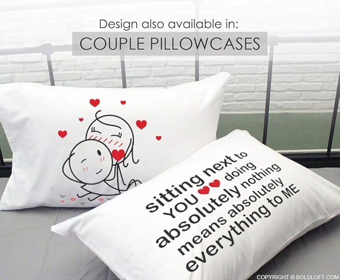 BoldLoft You Mean Everything to Me Couple Drinking Glasses-Couples Gifts for Anniversary, Valentines, Engagement, His Hers Gifts for Boyfriend, Girlfriend, Husband, Wife, Romantic Home Decor