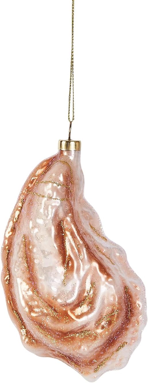 Hanging Christmas Ornaments, 2025 Glass Blown Christmas Tree Ornaments, Christmas Tree Decorations, Funny Gifts & Home Decor, Shell