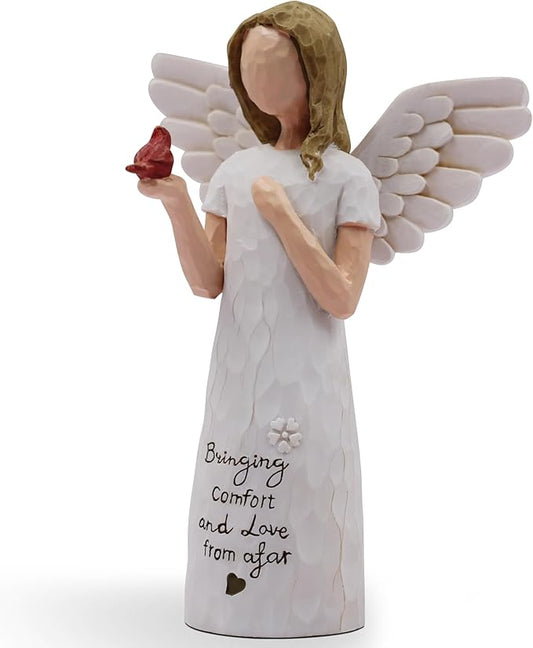 Cardinal Gifts for Women, Cardinal Decor, Sympathy Gifts for Loss of Loved One, Grief Gift for Women, Sculpted Hand-Painted Figurine