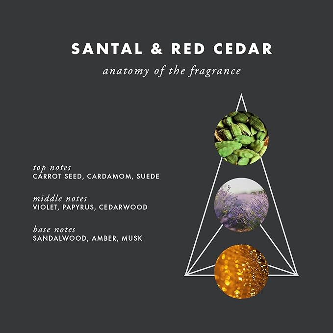 ScentAir Whisper Home Monthly Plug-in Refill, Fragrance Cartridge for Home and Office, Santal & Red Cedar