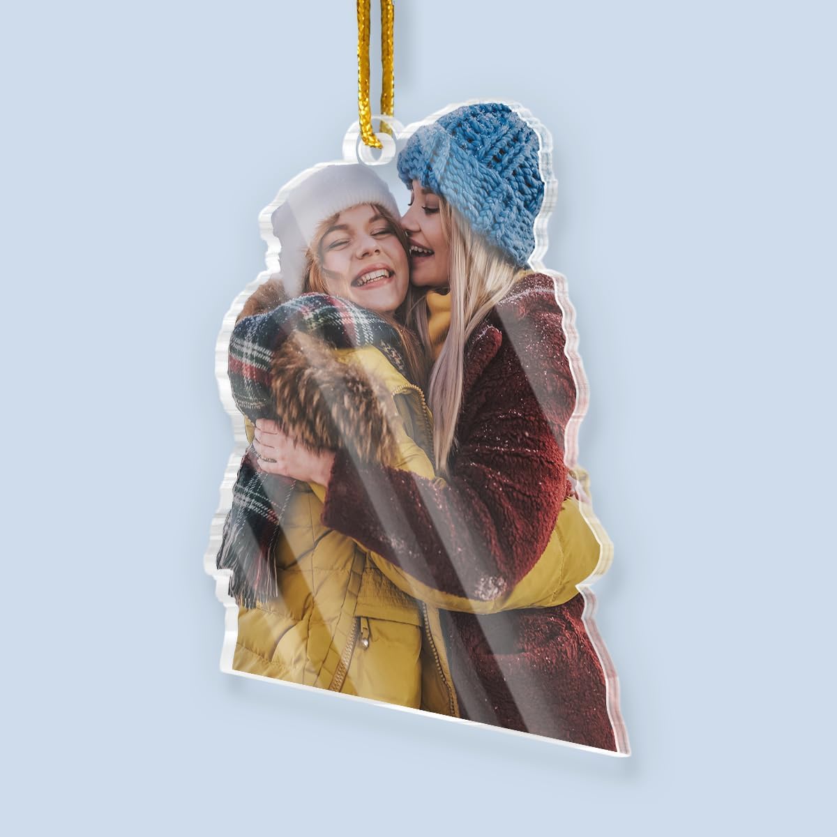 Pawfect House Personalized Photo Ornament, Custom Photo Christmas Ornaments, Best Friend Birthday Gifts For Her, Sister Gift, Christmas Tree Decorations, Friendship Gifts For Women, Sister, 2D Acrylic