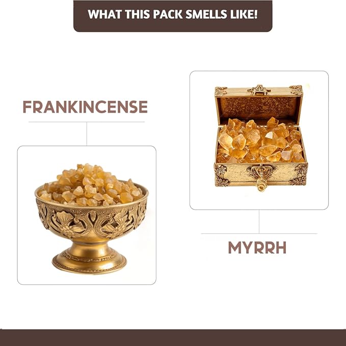Folkulture Church Incense Sticks with Holder (100 Sticks) | Frankincense & Myrrh Catholic Incense Stick for Prayer, Daily Worship | No Charcoal,Organic,Non Toxic, 45 Mins, Long Burning Insence-Sticks