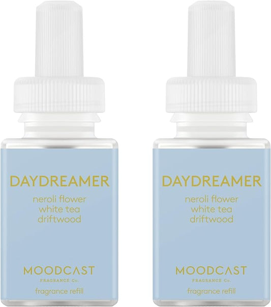 Pura & Moodcast Home Scent Refill - Smart Home Air Diffuser - Long-Lasting Premium Fragrance per Refill - Household Essential - Clean & Safe Diffuser Fragrance - 2 Pack, Daydreamer