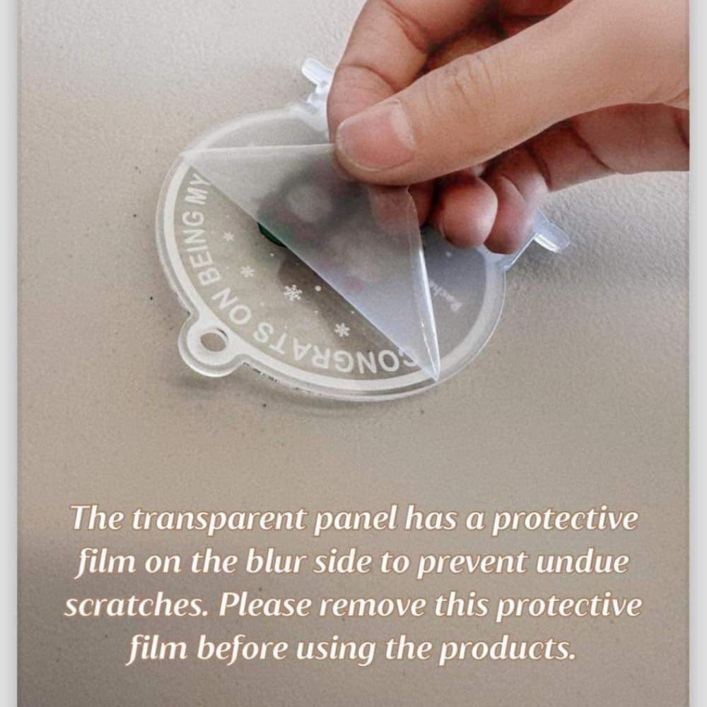 Pawfect House Custom Photo Acrylic Ornament, Personalized Christmas Sympathy Memorial Gift for Loss of Mom, Dad, I'm Always with You, Sympathy Gifts for Family Members, Family Christmas Ornaments