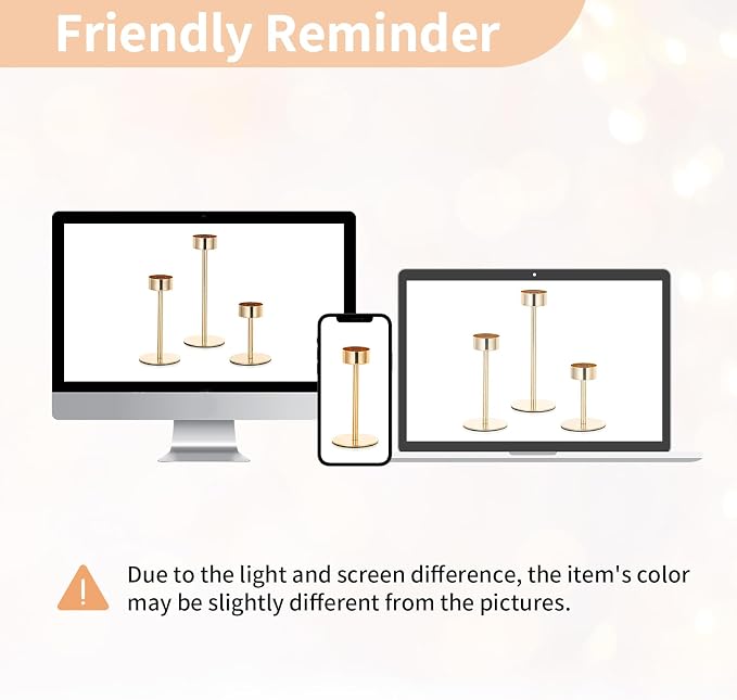 NUPTIO Candle Stick Holder for Wedding: 18 Pcs Tall Hurricane Gold Candles Holder with Clear Glass Chimney Cover - Tapered Candlestick Decor Bulk for Party Centerpiece