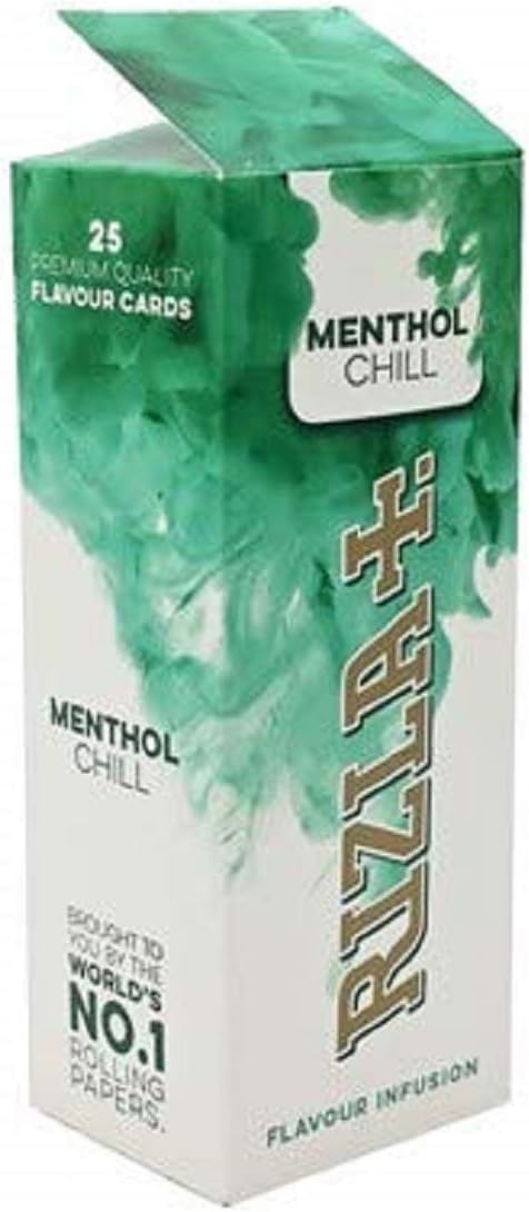 Rizla Flavour Infusions Cards Menthol Chill Full Box of 25…