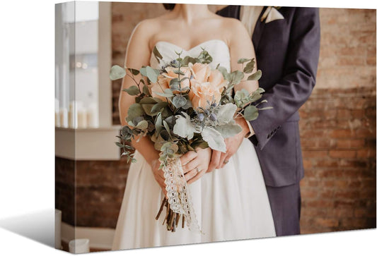 Laoife Custom Canvas Prints with Your Photos 24"x18", Canvas Photo Prints Custom, Personalized Canvas Wall Art for Office Home Bedroom Living Room Wall Decor, Gift for Father's Day Birthday Wedding