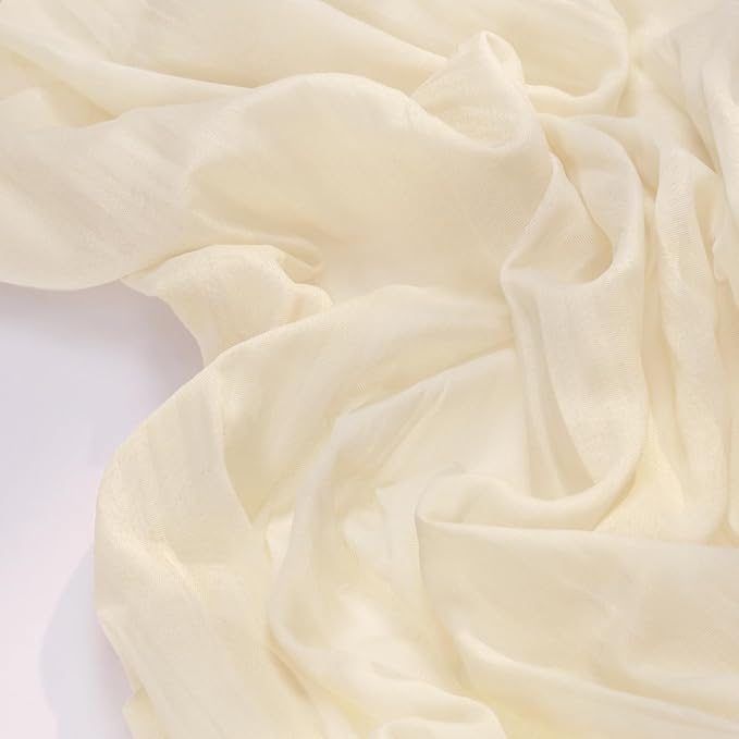 Socomi 3pcs Beige Easter Spring Cheesecloth Table Runner Boho Rustic Gauze 120 inch 10FT Cheese Cloth Runner for Wedding Party Baby Shower Birthday Home Decor Holiday Decorations