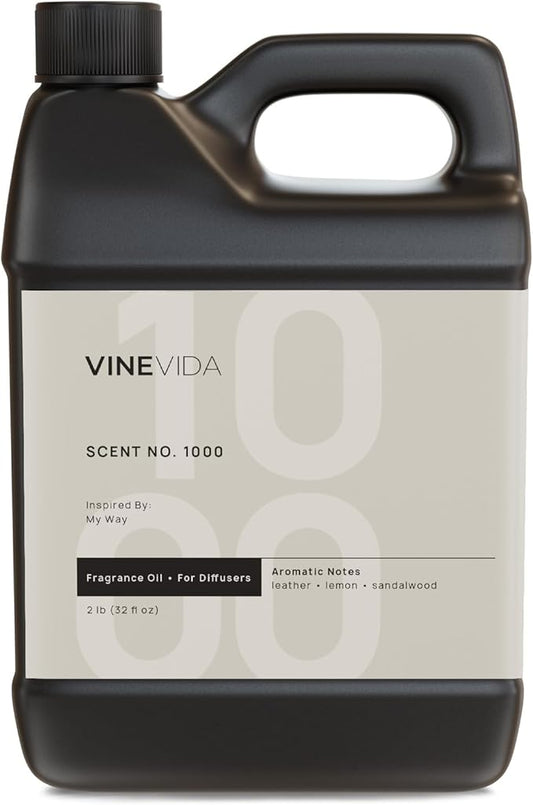 VINEVIDA (32oz) Hotel Fragrance Diffuser Oil - Hotel Scents for Home - Cold Air Diffuser Oil - Essential Oil - Scent Inspired by My Way
