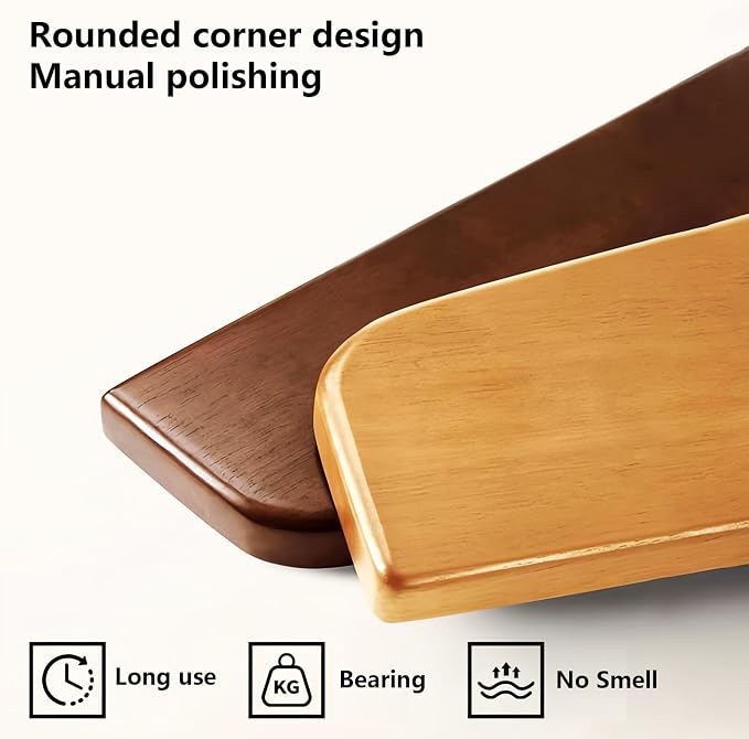 Wall Mounted Coat RackHooks Piano Key Hangers Natural Solid Wood Hanger Non-Woven Fabric Clothes Hangers for Closet, Kitchen, Bedroom, Bathroom, Entryway (Tray-Beech, 12 Hooks)
