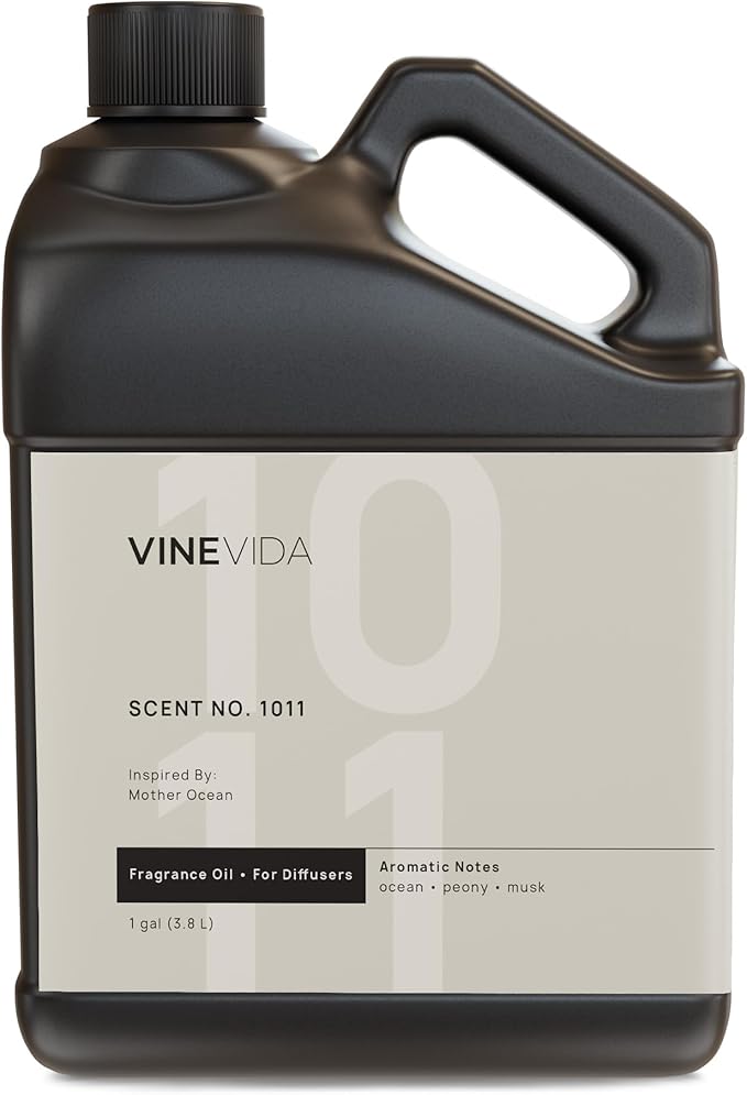 VINEVIDA (128oz) Hotel Fragrance Collection Diffuser Oil - Hotel Scents Diffusers for Home - Cold Air Diffuser Oil - Hotel Scent Essential Oil - Scent No.1011 Inspired by Mother Ocean