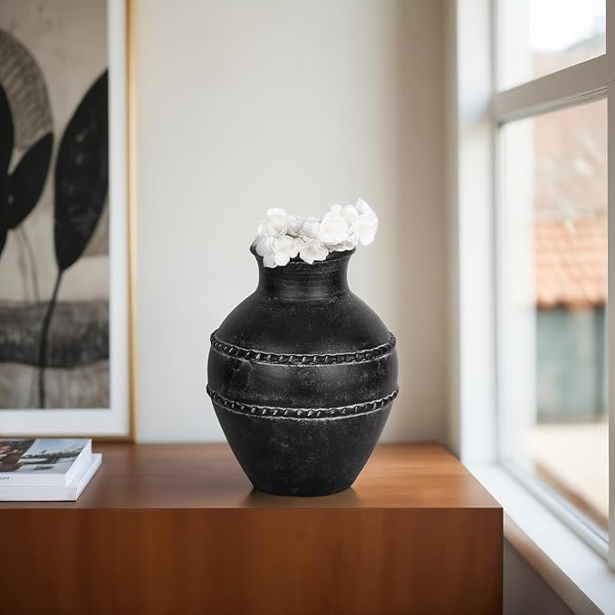 Sagebrook Home Traditional Terracotta Vase