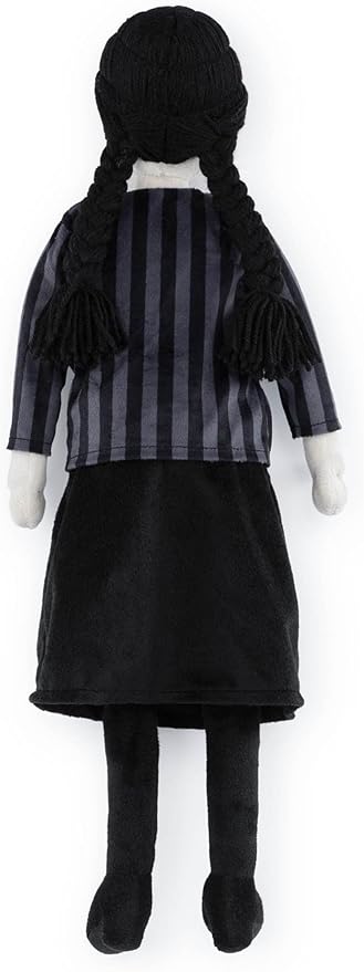 Jay Franco Wednesday Addams Plush Pillow Buddy - Super Soft Stuffed Character Pillow - Polyester Microfiber, 26 Inches