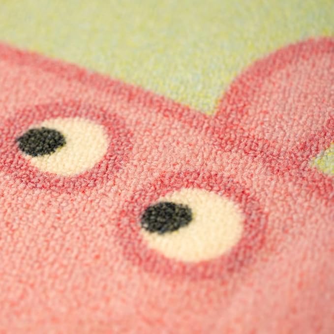 Peppa Pig & Suzie Kids Room Non Slip Area Rug, 69 in x 52 in, (Official Licensed Official Product) by Franco