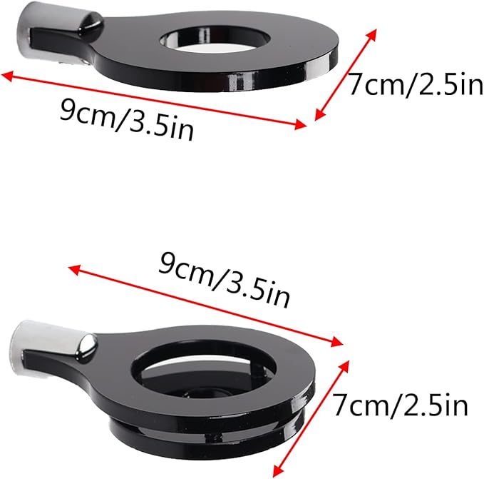 lightsaber vertical wall mount.lightsaber wall mount holder.Applicable to most lightsabers.(Black 1 hole)