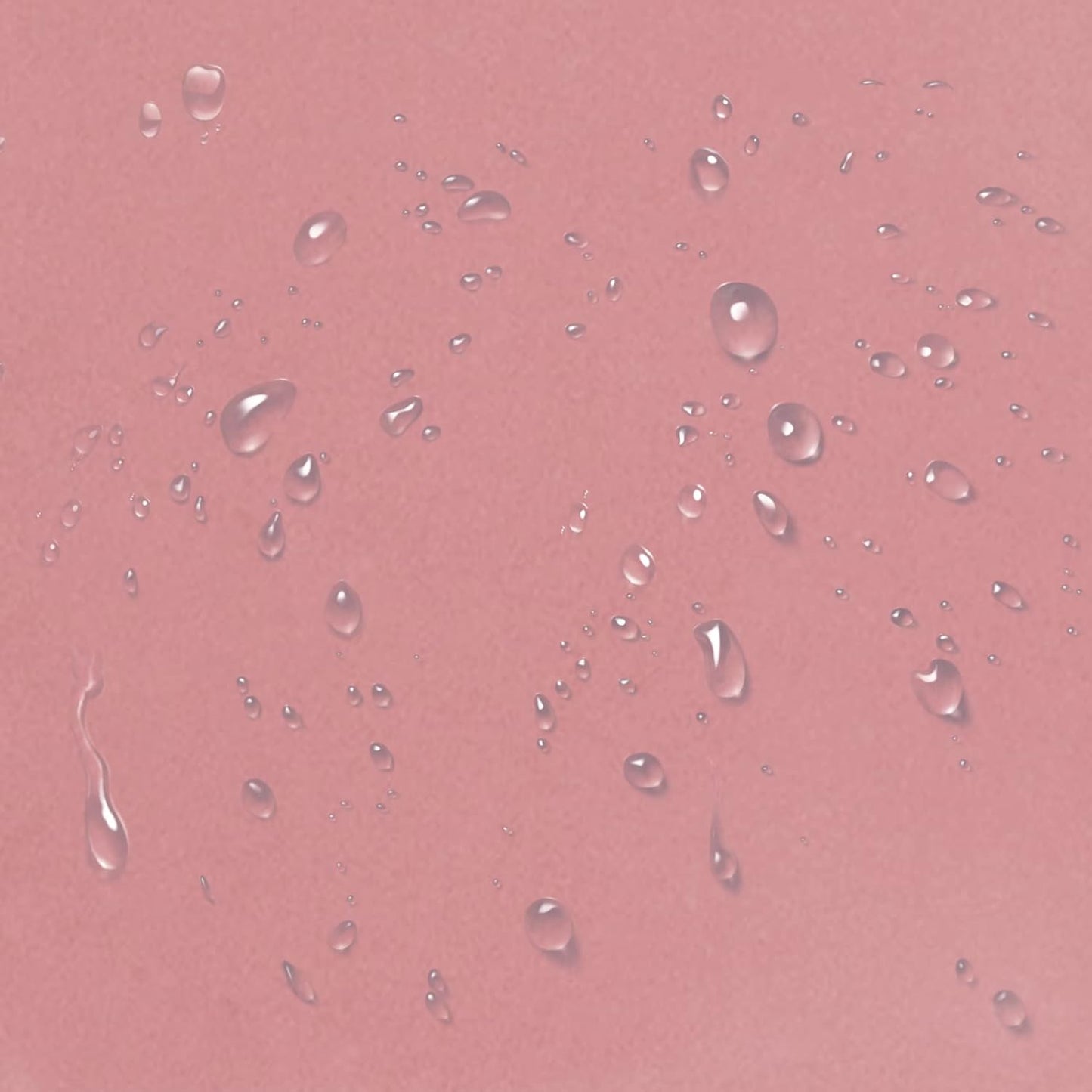 SuperO Waterproof Spandex Table Cover for 8FT Table Universal Fitted Stretch Tablecloth for Party, Banquet, Wedding and Events-Dusty Pink