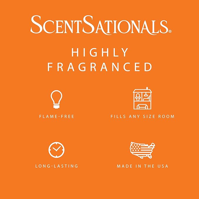 Scentsationals Marshmallow Crispies Scented Wax Melts - Orange, Lemon, & Marshmallows, 10oz (24 Cubes)
