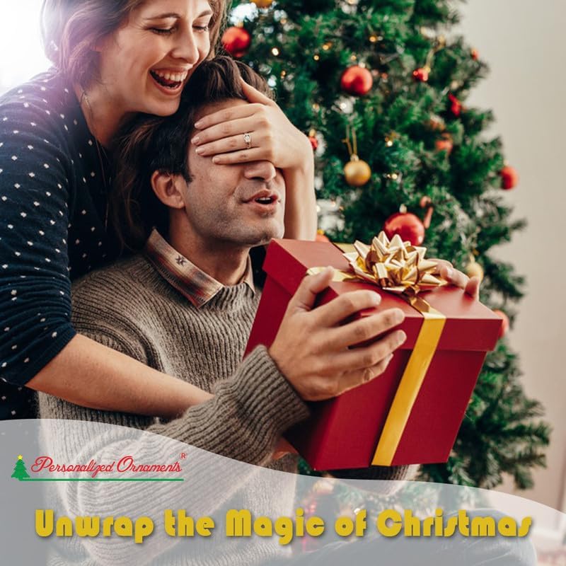 Personalized Family Ornament 2024, Bear Family of 6 Christmas Tree Ornament, Customized Teddy Bear Ornaments for Christmas Tree Decor, Unique Bear Gifts for Mom, Dad, Grandkids, Grandma, Grandpa