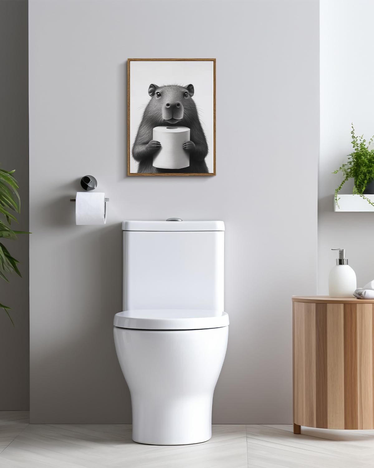 VIYYIEA Framed Wall Art JK-J1-L SM2187 16L x 12W