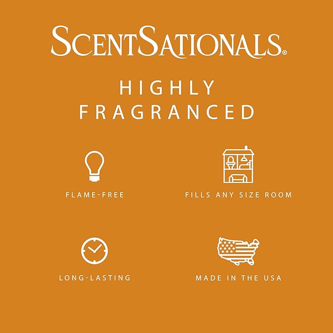 Scentsationals Pumpkin Marshmallow Scented Wax Melts - Pumpkin, Spices, & Marshmallow, 10oz (24 Cubes)