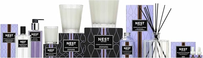 NEST New York Smart Home Fragrance Diffuser Refill Smart Vials, Cedar Leaf & Lavender - Set of 2 - Designed for NEST x Pura 3 and NEST x Pura 4 Diffusers - Cruelty Free, Vegan