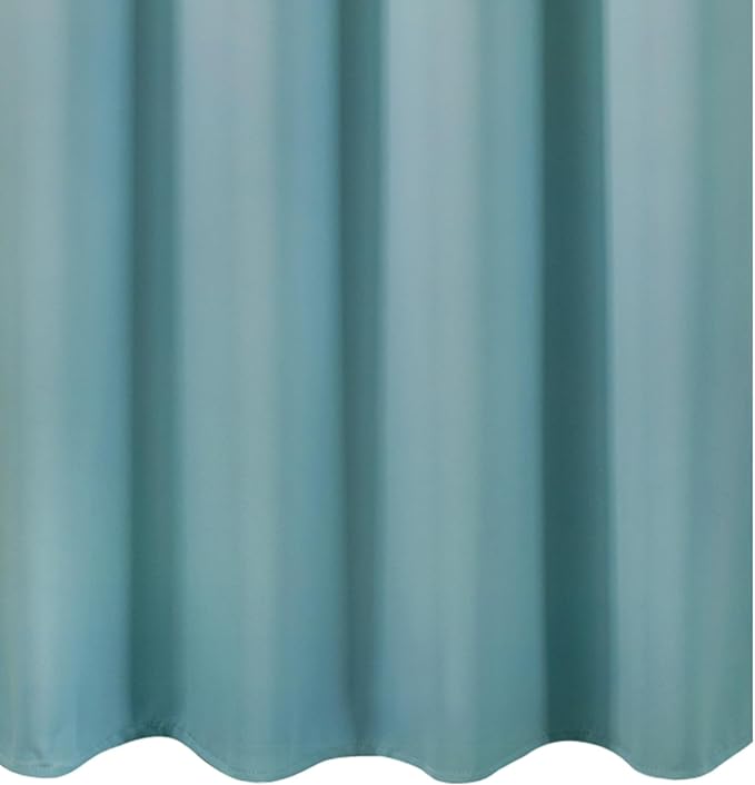 LEMOMO Stone Blue Thermal Blackout Curtains/52 x 54 Inch/Set of 2 Panels Room Darkening Curtains for Bedroom