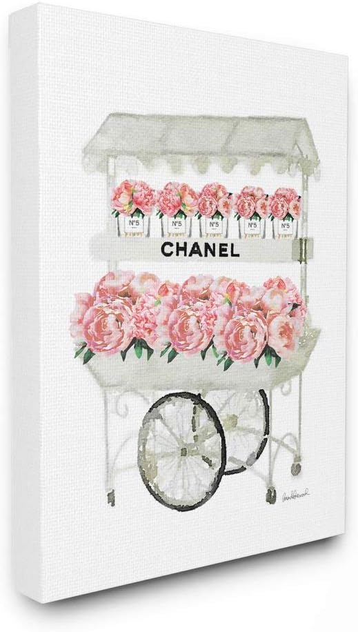 Stupell Industries Fashion Flower Stand Canvas Wall Art, 36x48, Multi-Color