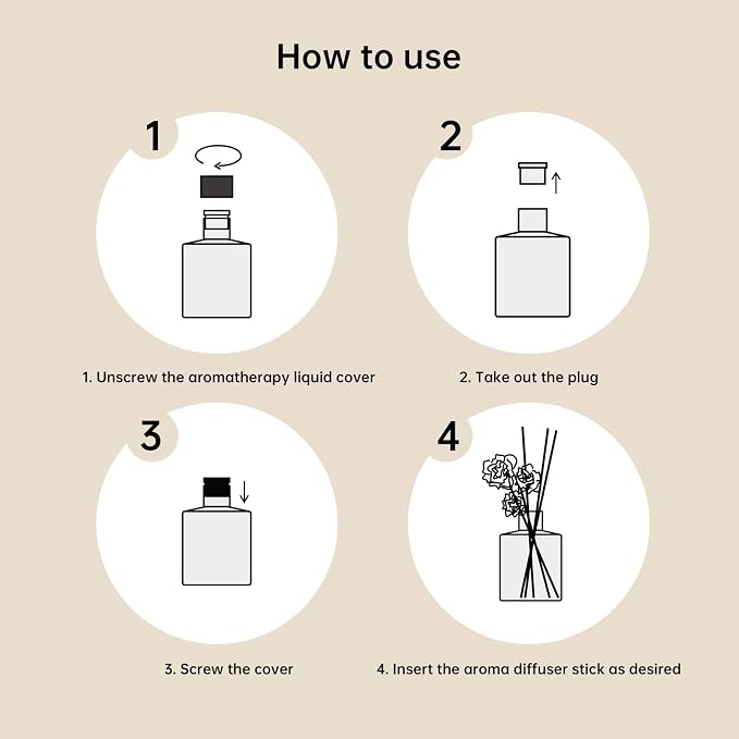 Oud & Bergamot Reed Diffuser Long-Lasting Fragrance Air Freshener Diffuser Hotel Collection Diffuser Oil 7.04 oz - Green