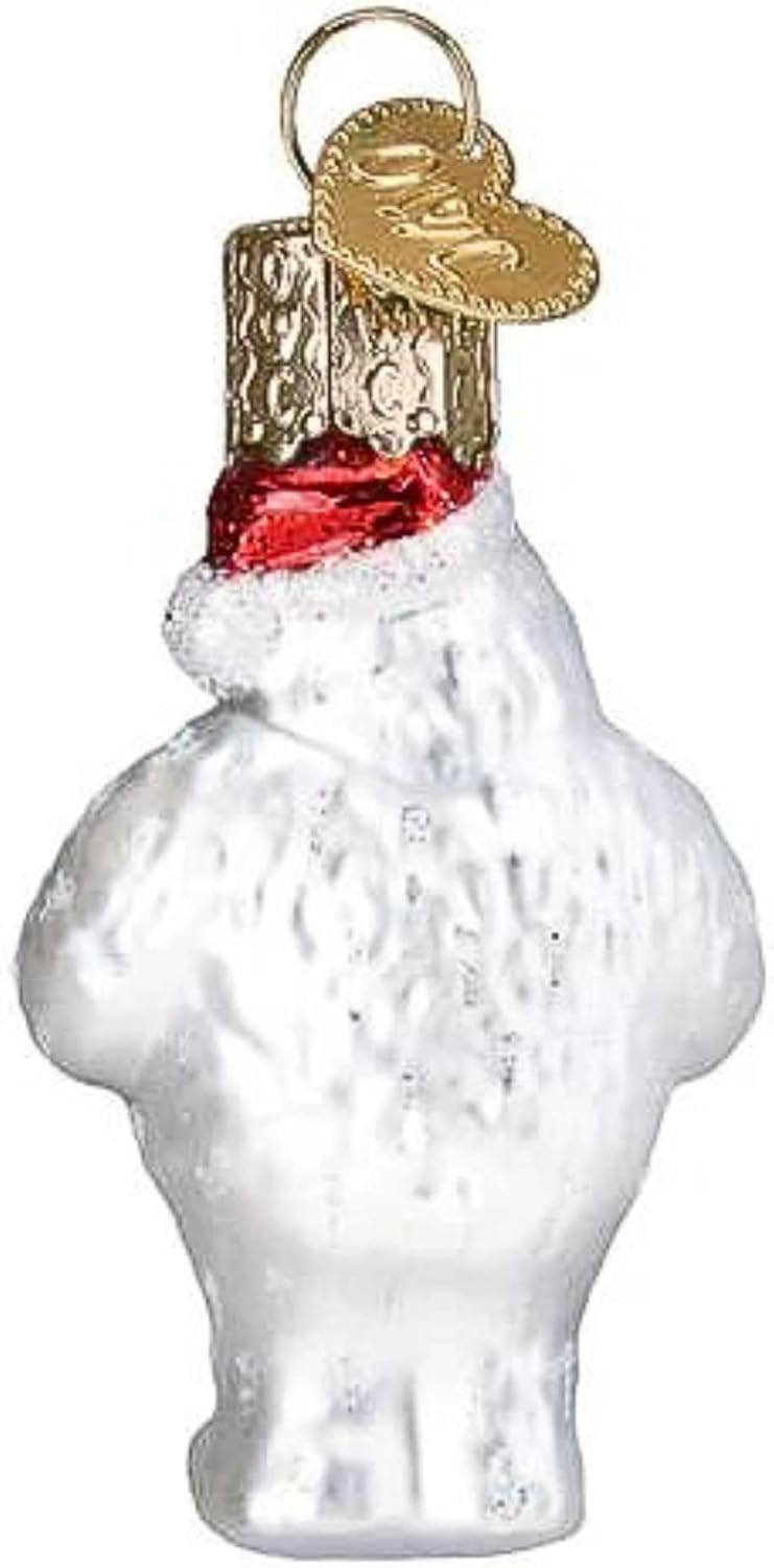 Old World Christmas Mini Bumble Glass Hanging Ornament