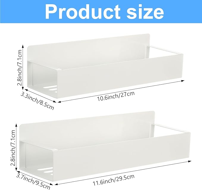 2 Pcs Magnetic Aerosol Spray Can Holder, Magnet Toolbox Bottle Holder, Wall Mounted Spray Bottle Rack, Mechanic Paint Can Organizer, Tool Box Storage Rack for Garage Home Workspace