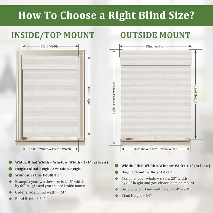 SEEYE Cordless Bamboo Blinds Shades, Light Filtering Bamboo Roller Shades Natural Roman Blind Shade, Roll Up Blind for Windows, Easy to Install for Door, Bedroom, 27" W x 64" H, White