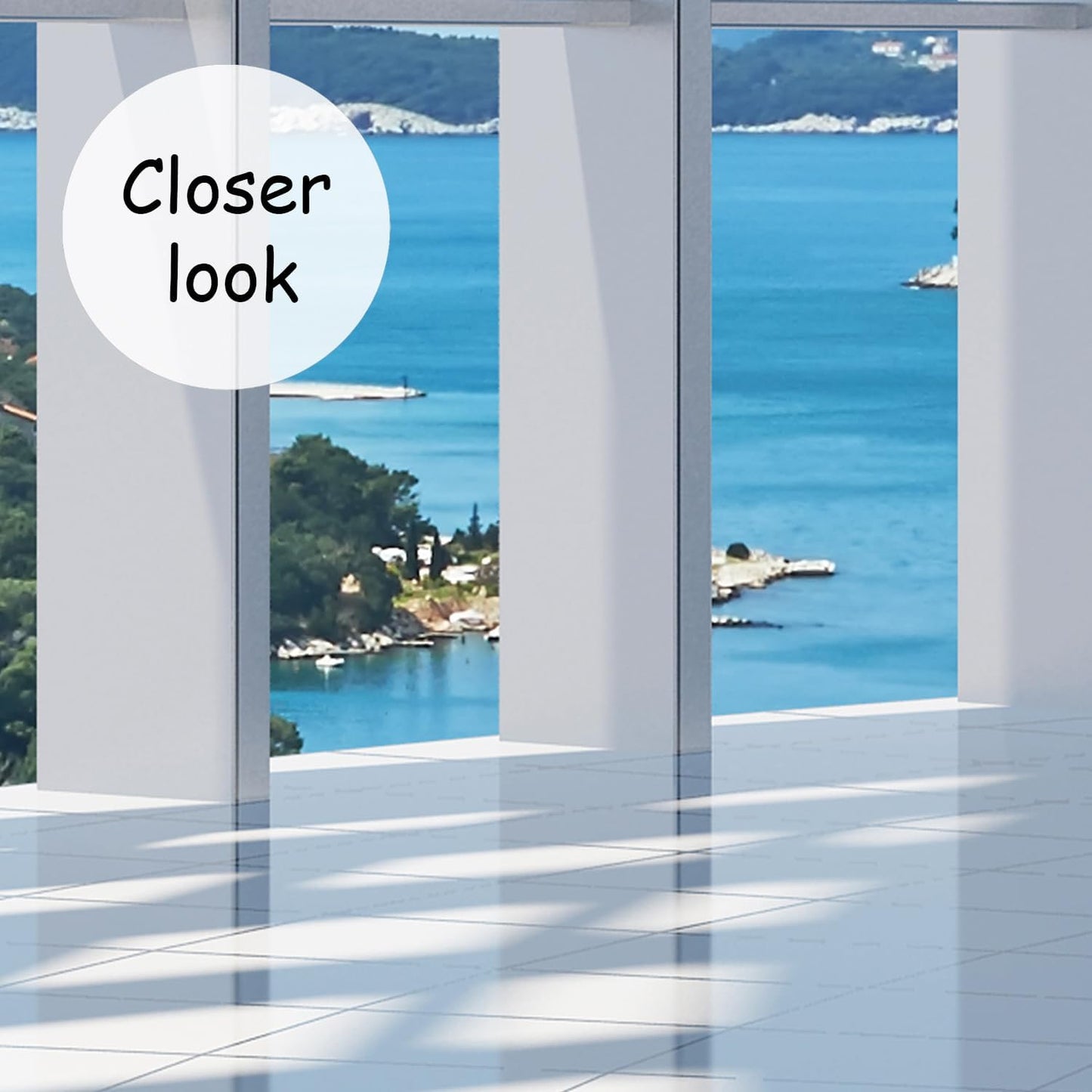 AFZEVEB-3D Blue Seascape Wallpaper Space Wall murals for Bedroom 136"x96" (Not Peel and Stick)