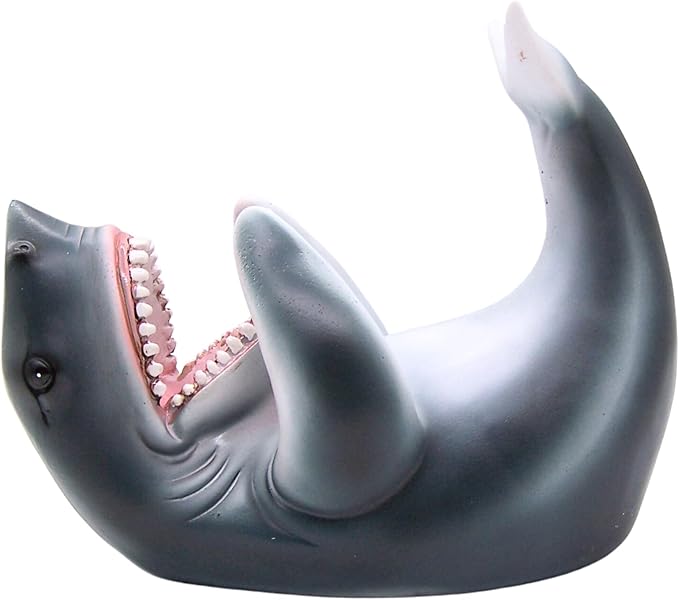 Wowser Shark Wine Bottle Holder, Nautical Home Bar Decor, Wine Accessories, Kitchen Wine Organizer