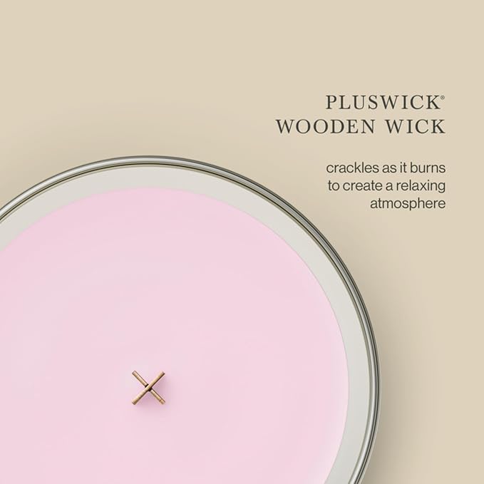 WoodWick Cherry Blossom & Vanilla Medium Hourglass Scented Candle