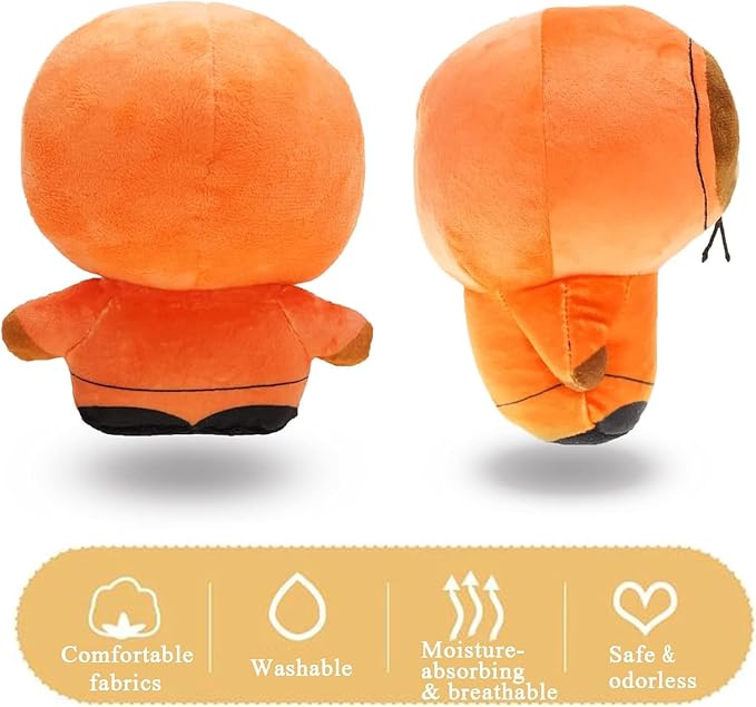 YZONU SP Anime Soft Toys, Plush Doll Cute Pillow Stuffed Animals Toy for Children Adults and Fans (Orange)