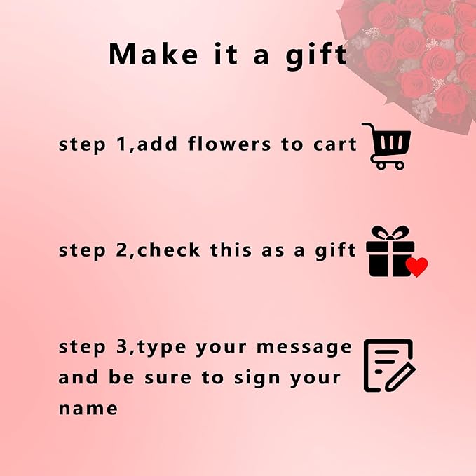 Vrioca Flowers for Delivery, Preserved Flowers Bouquets, Birthday Gifts for Women Mom