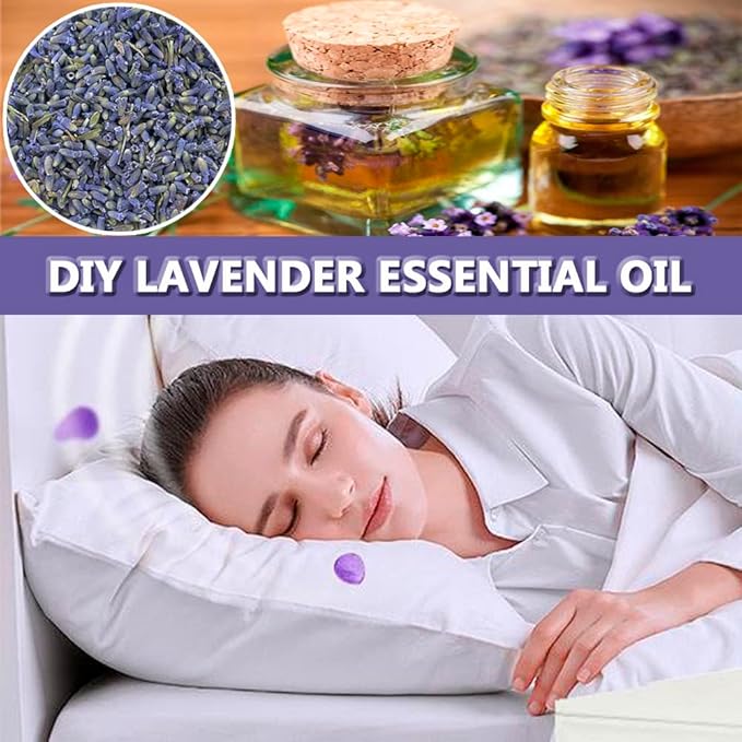 Dried Lavender Flowers, Natural Dried Lavender Buds, Fragrant Dried Lavender Bulk for Drawers and Closets, Wholesale Dried Flowers for Soap, Candle, Sachets, DIY (1/2 Pound)