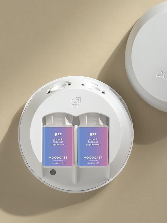 Pura & Moodcast Home Scent Refill - Smart Home Air Diffuser - Long-Lasting Premium Fragrance per Refill - Household Essential - Clean & Safe Diffuser Fragrance - 2 Pack, BFF