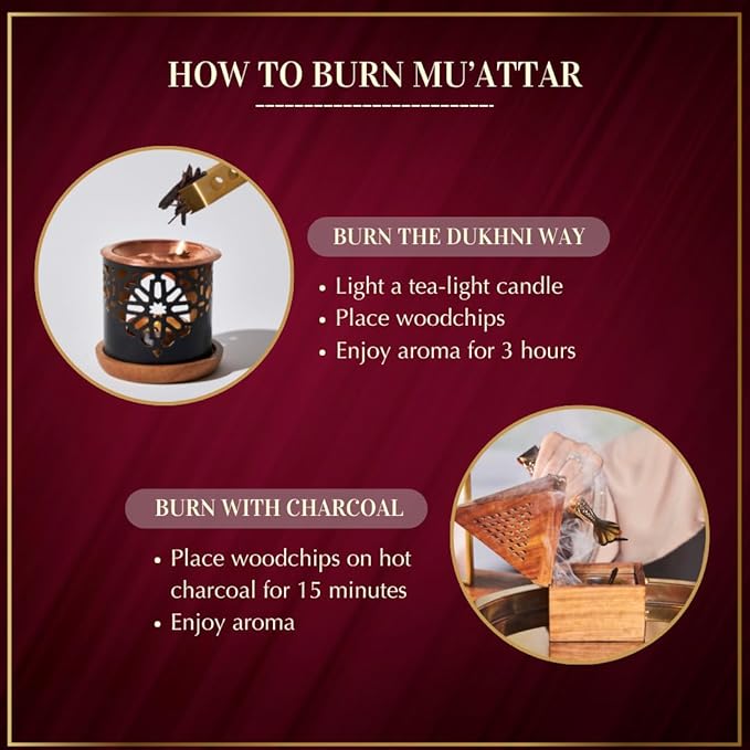 Oud Ya Aini Muattar Bakhoor by Dukhni | 1 jar X 40 Grams | Arabic Bakhoor Incense | Aromatic Wood Chips | Deep Amber Oud Blend | Perfect for Prayer Time | Ramadan & Eid Gifts