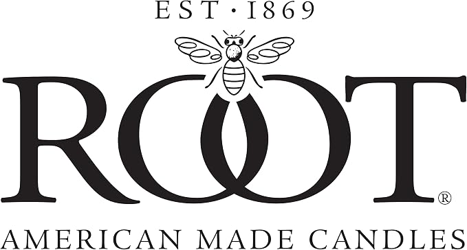 Root Candles 4-Count Unscented Dinner Candles Dripless Beeswax Enhanced Timberline™ Collenette Boxed Candle Set, 9-Inch, White
