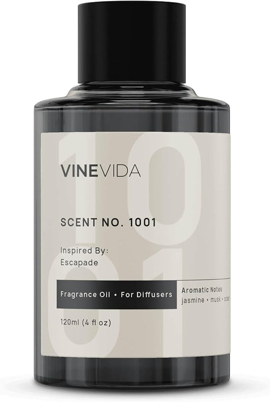 VINEVIDA (4oz) Hotel Diffuser Oil - Home Luxury Scents - Cold Air Diffuser Oil | Essential Oil No.1001 Inspired by Ritz Carlton