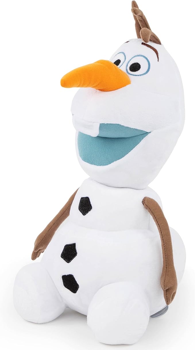 Jay Franco Plusg Pillow Buddy Super Soft Polyester Microfiber| Disney Frozen 2 Olaf 17 inch (Official Disney Product)
