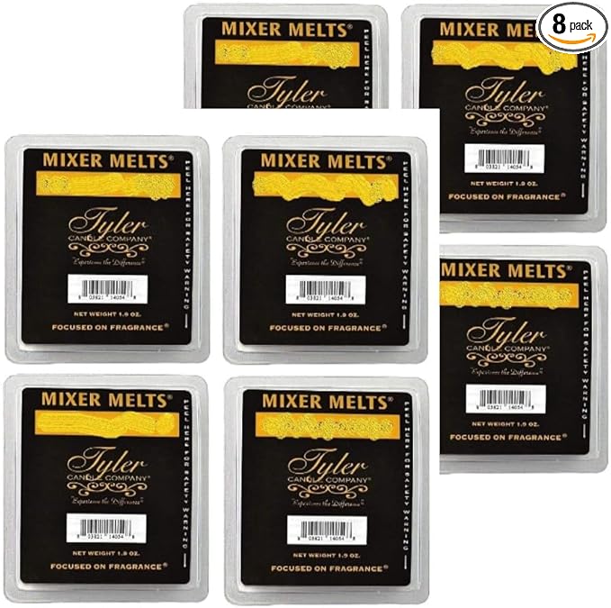 Tyler Candle Mixer Melts Set Diva, High Maintenance, French Market, Kathina, Limelight, Fleur De Lis, Tyler and Entitled